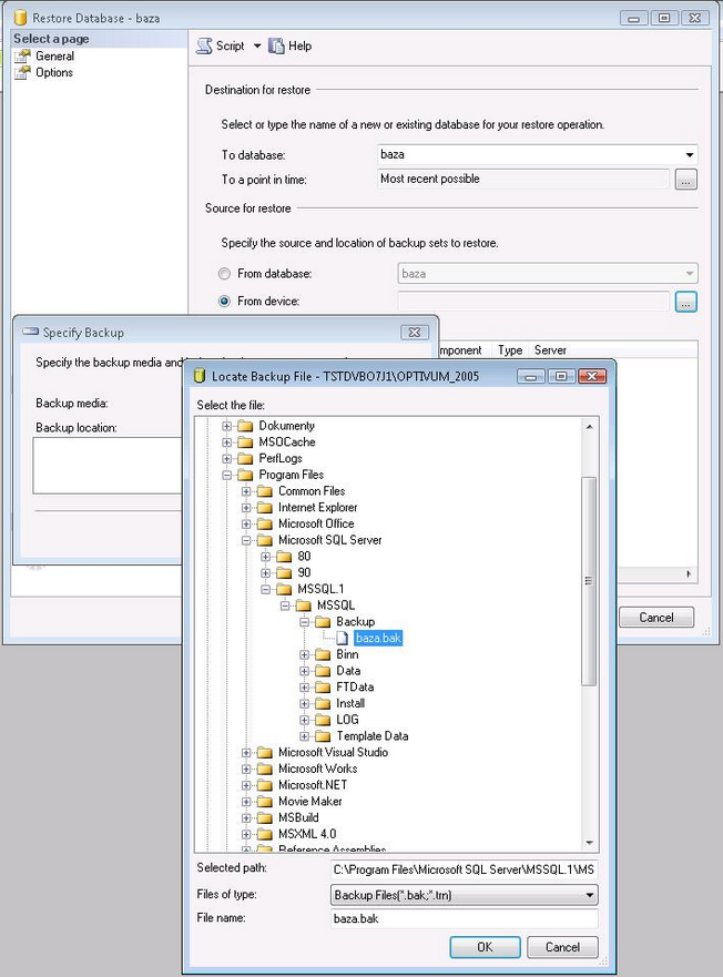 Restore_Database_Locate_BackUp_File